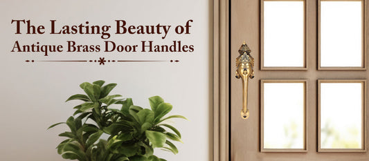 antique brass door handles