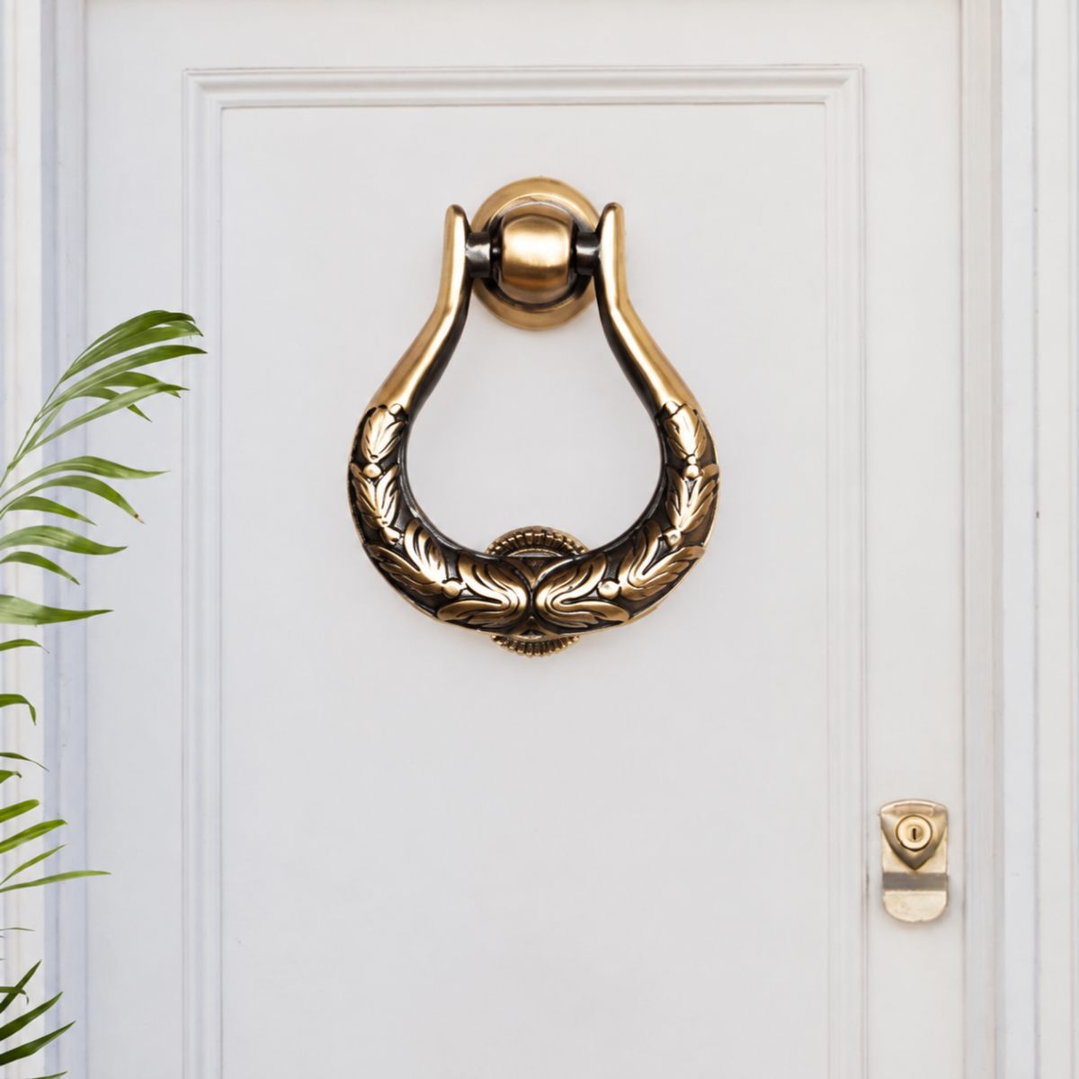 Classic Handcrafted Timeless Elegance Brass Door