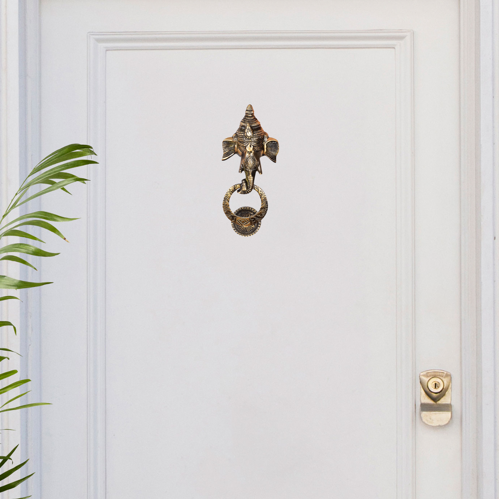 Lord Ganesha Brass Door Knocker