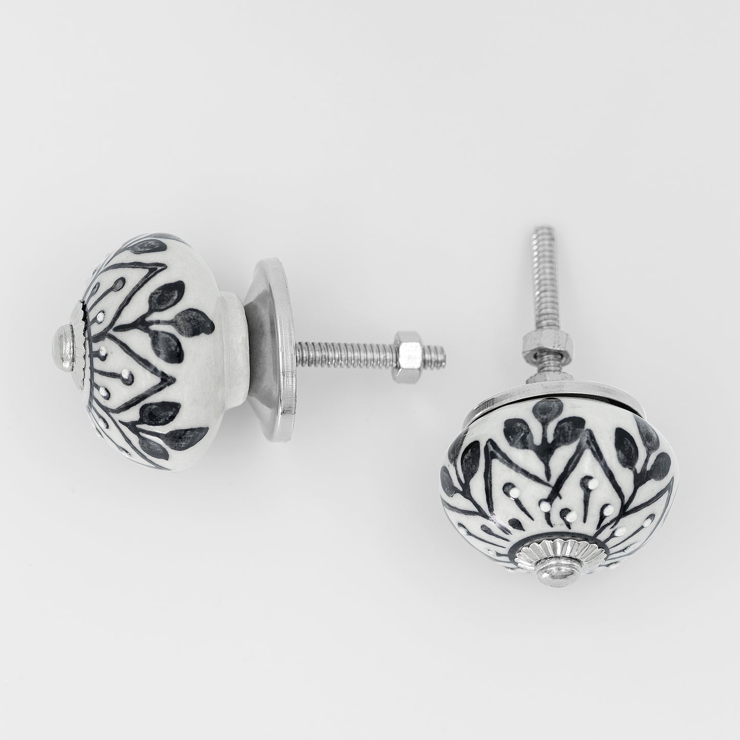 Luxurious Blossoming Elegance Crystal Flower Drawer Knob | The Indian Aura