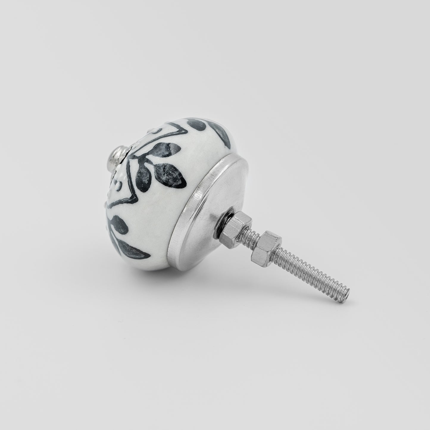 Luxurious Blossoming Elegance Crystal Flower Drawer Knob | The Indian Aura