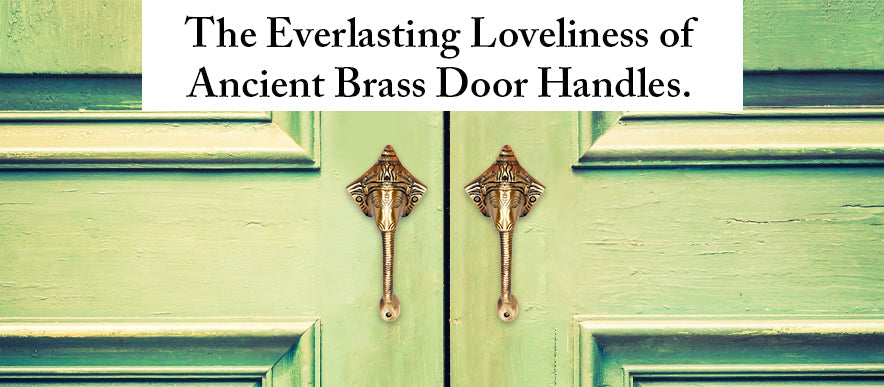 brass door handles