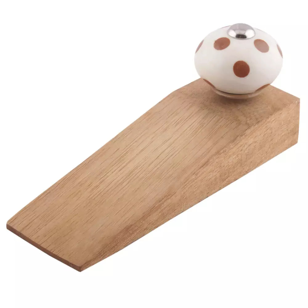 Ceramic Dotted Door Stopper