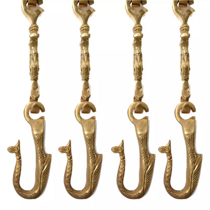 Brass Handicraft Swing Chain (Set Of 4 Piece)