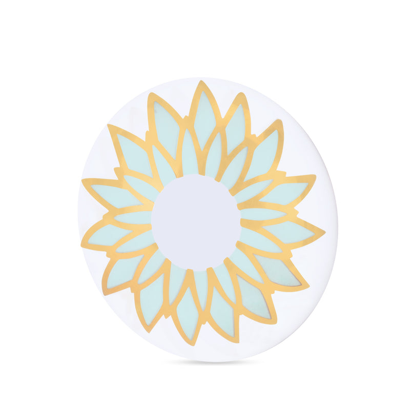 Hand-Painted Luxurious Sunflower Drawer Knob | The Indian Aura