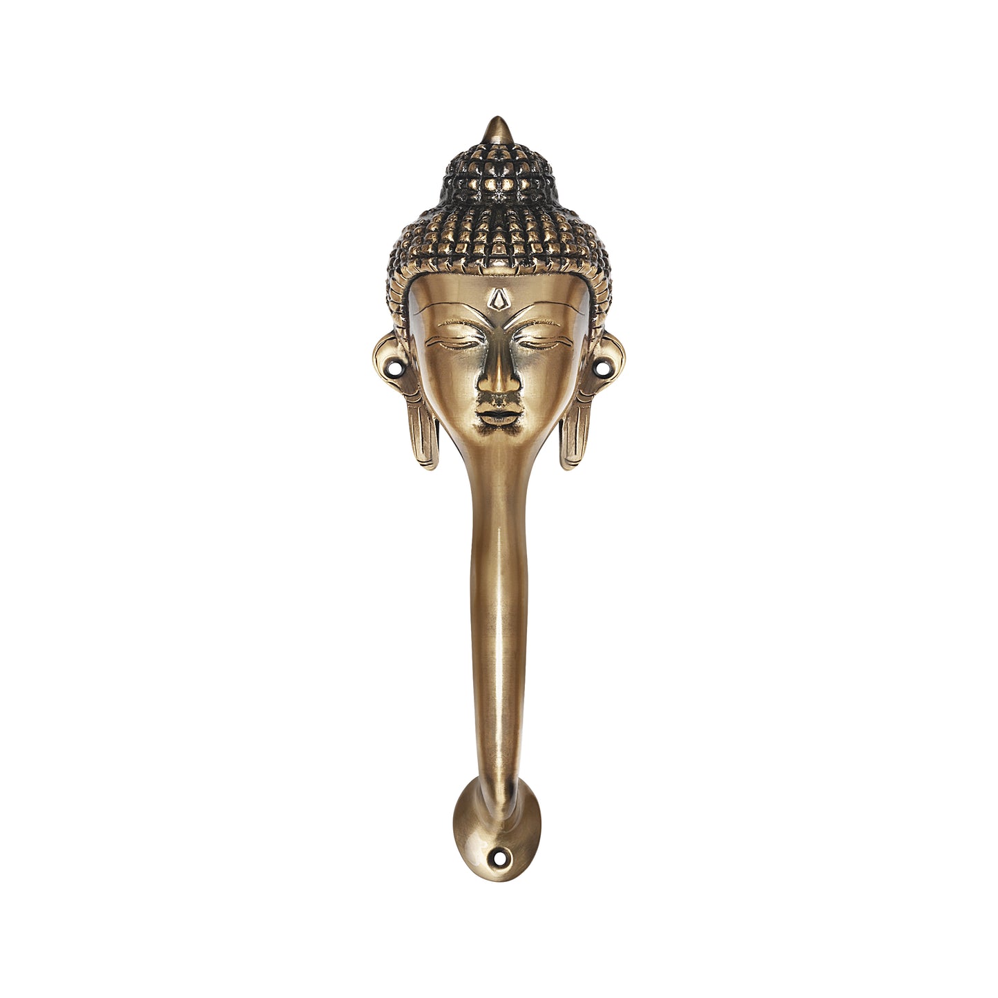 Decorative Gautam Buddha Face Brass Door Handle