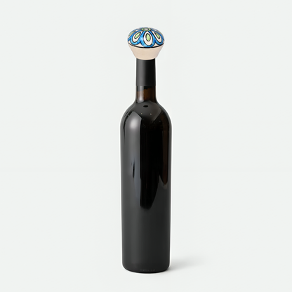 Shining Flower Design Wine Bottle Stopper