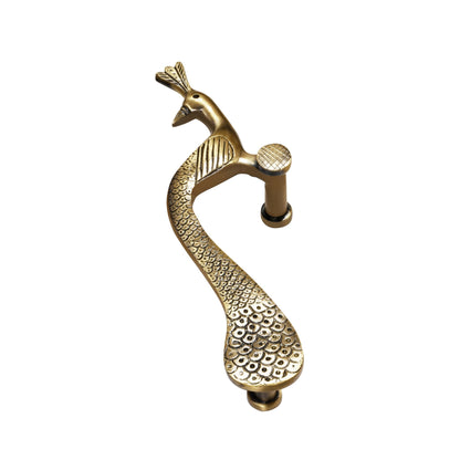 Peacock Brass Door Handle