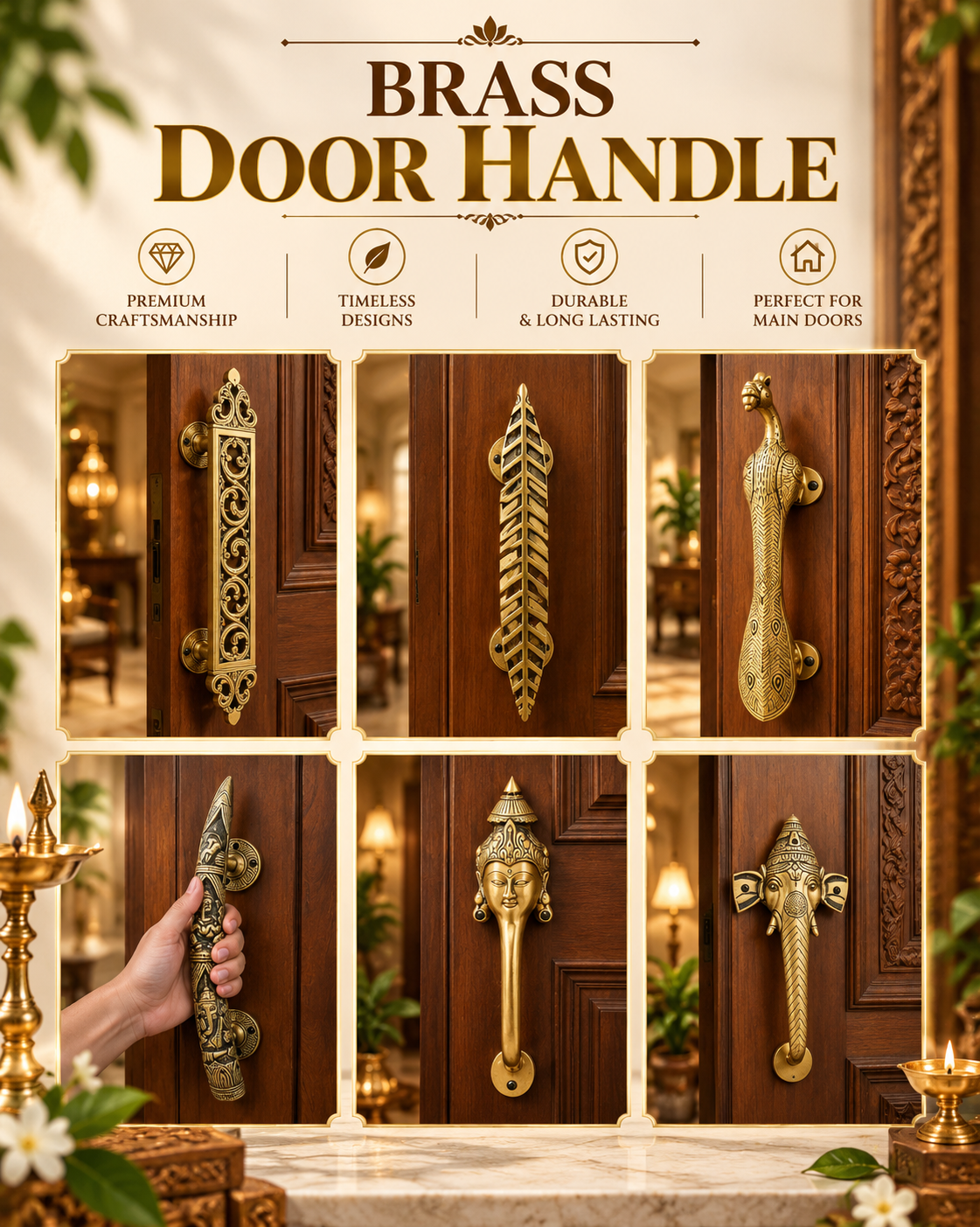 Brass Door Handles