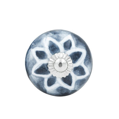 Floral Elegance Crystal Knob