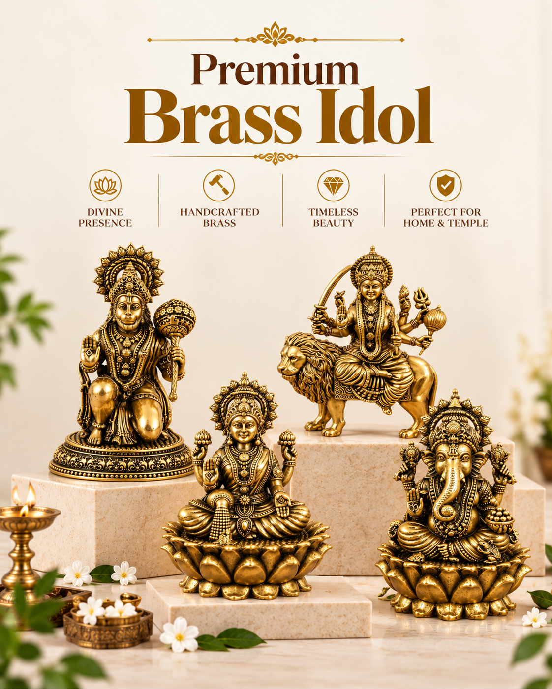 Brass Idols/statue