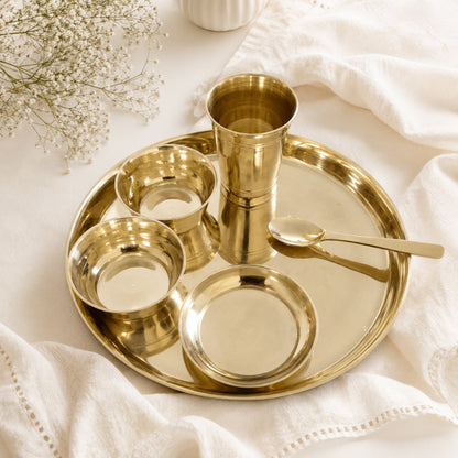100% Pure Kansa Thali set