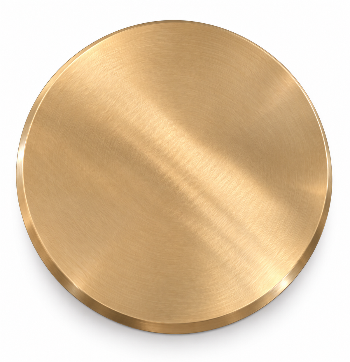 Pure Kansa Thali Matte Finish | Traditional Indian Dinner Plate | 12 Inch | Single & Pair